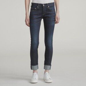 Rag & Bone Dre Low Rise Slim Boyfriend Jeans Beverly Size 29